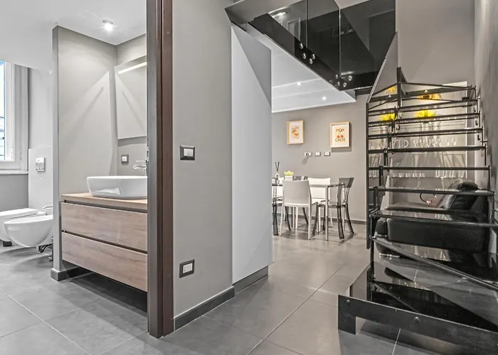 Lägenhet Cadorna Luxury Retreat - Duplex Di Lusso 2 Bagni